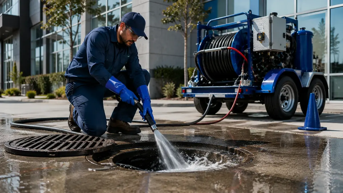 Commercial Hydro Jet Drain Cleaning in Yucca Valley