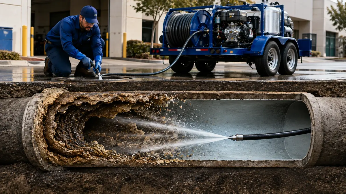 Sewer Pipe Descaling in Yucca Valley